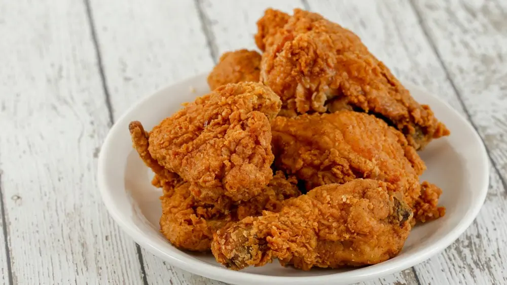 Pollo frito crujiente